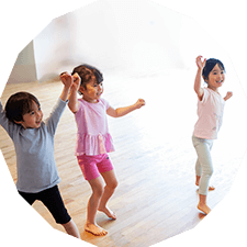 kids doing rhythmic